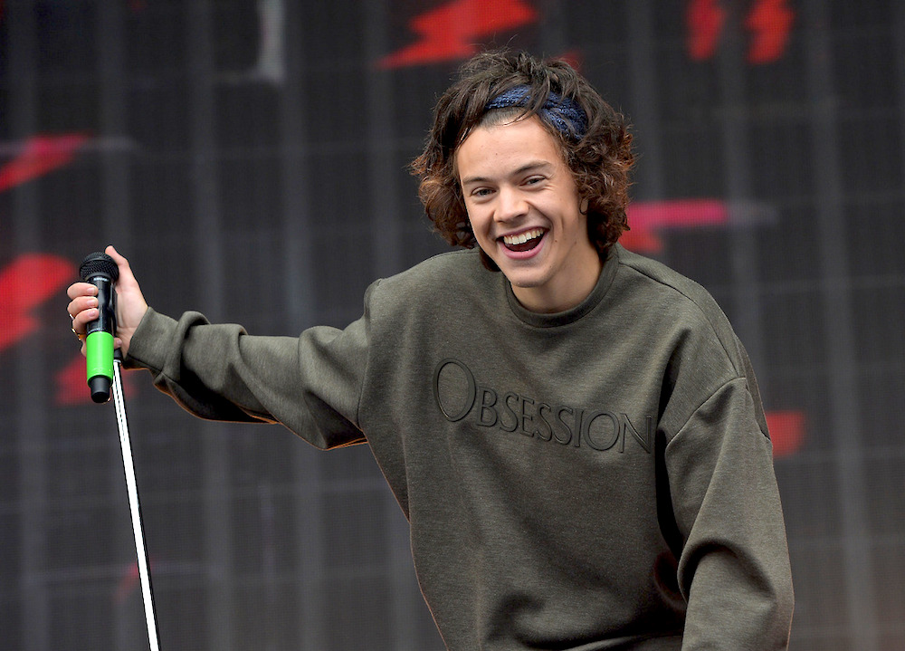 Harry styles cheap grey sweater