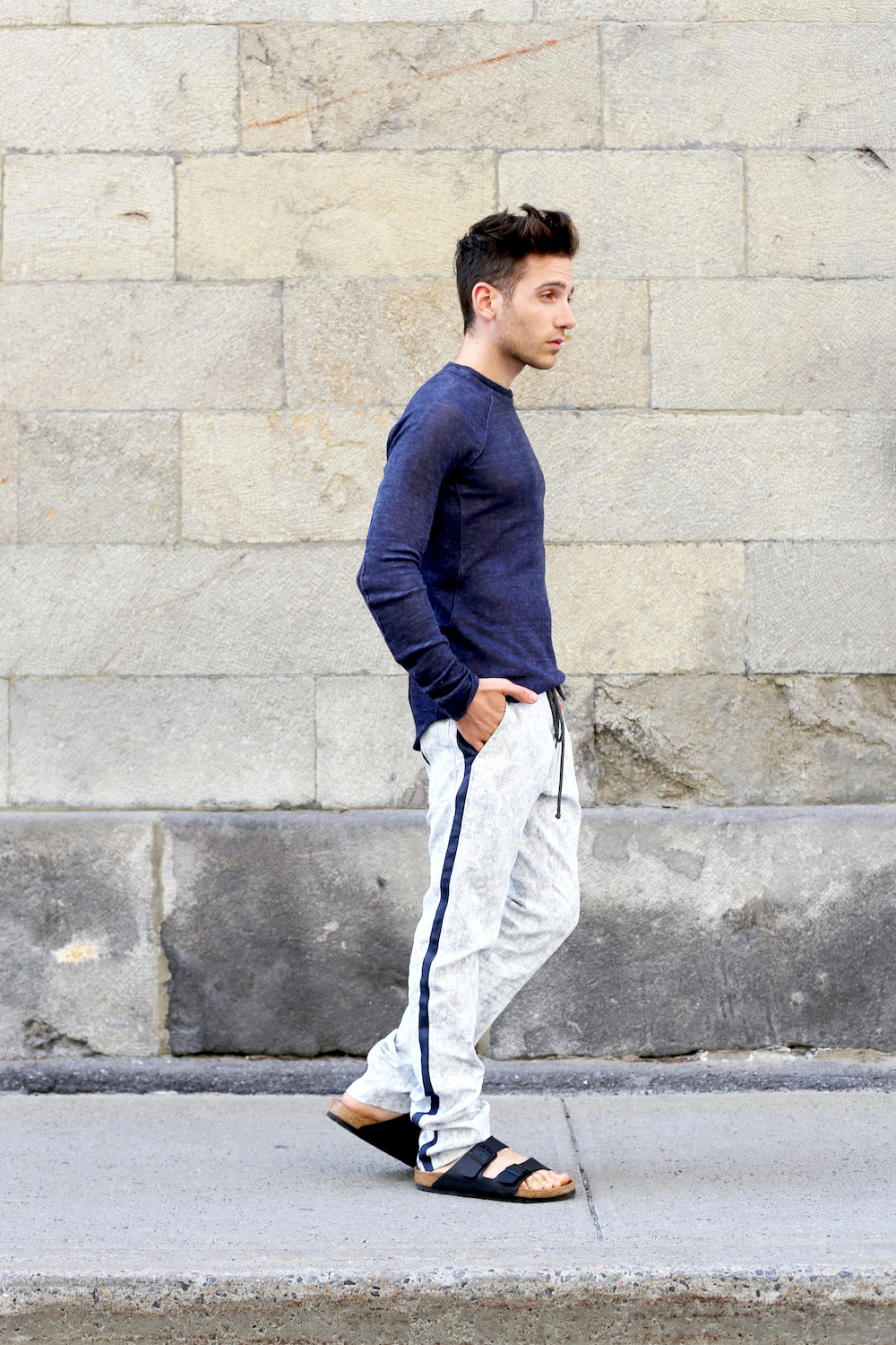 Long sleeve outlet and pants outfit