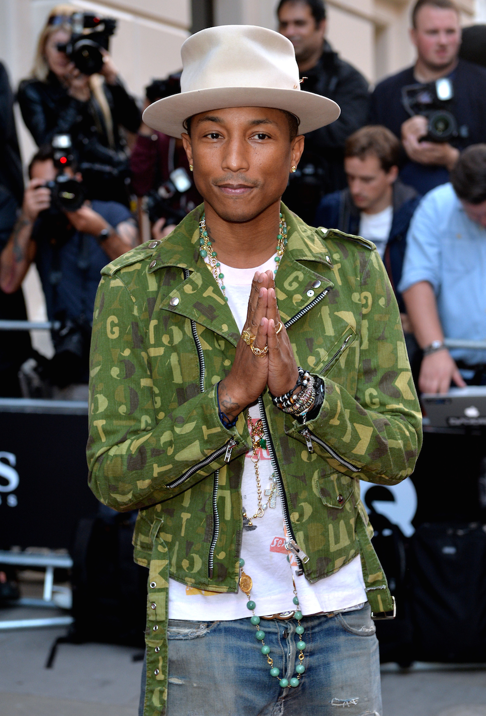 Pharrell Wiliams - GQ Men Of The Year Awards - Red Carpet Arrivals