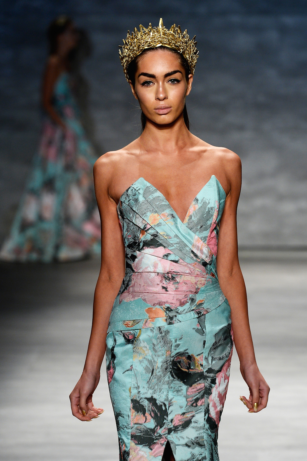 Michael Costello - Runway - Mercedes-Benz Fashion Week Spring 2015