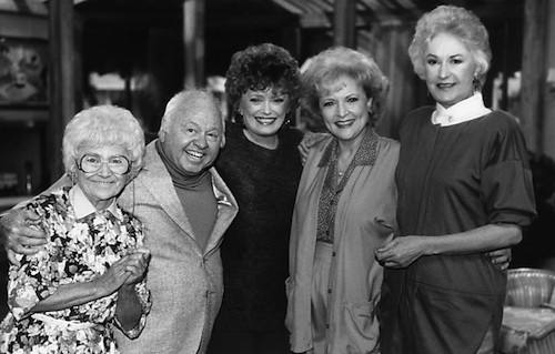 Bea Arthur, Rue McClanahan, Betty White, Estelle Getty, Mickey Rooney