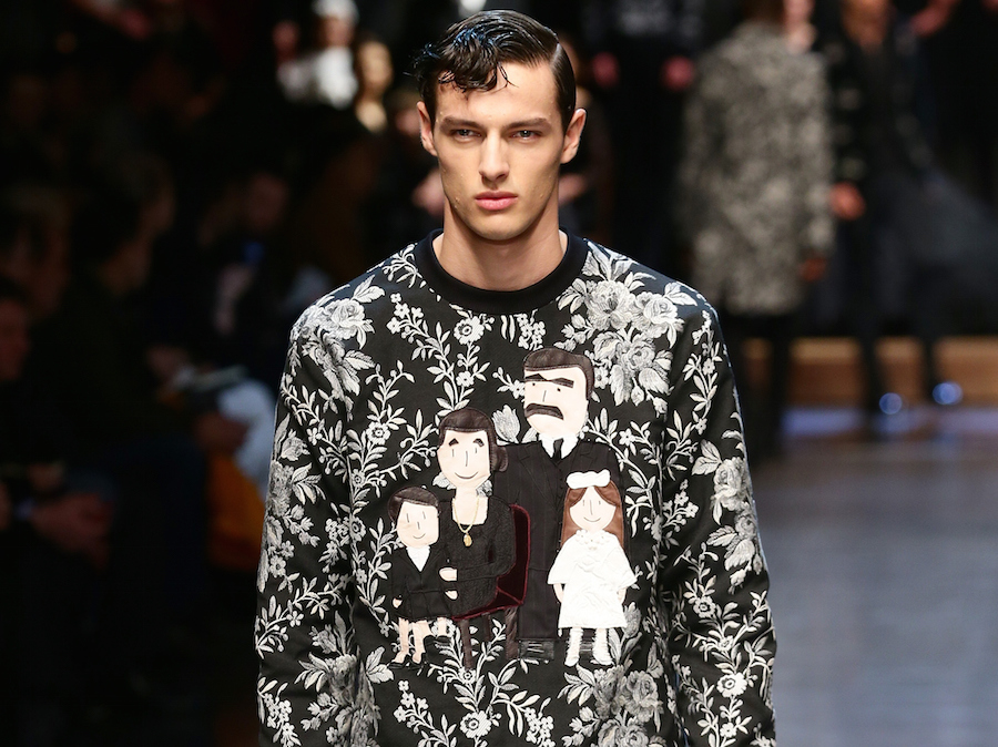 DOLCE&GABBANA - Runway - Milan Menswear Fashion Week Fall Winter 2015/2016