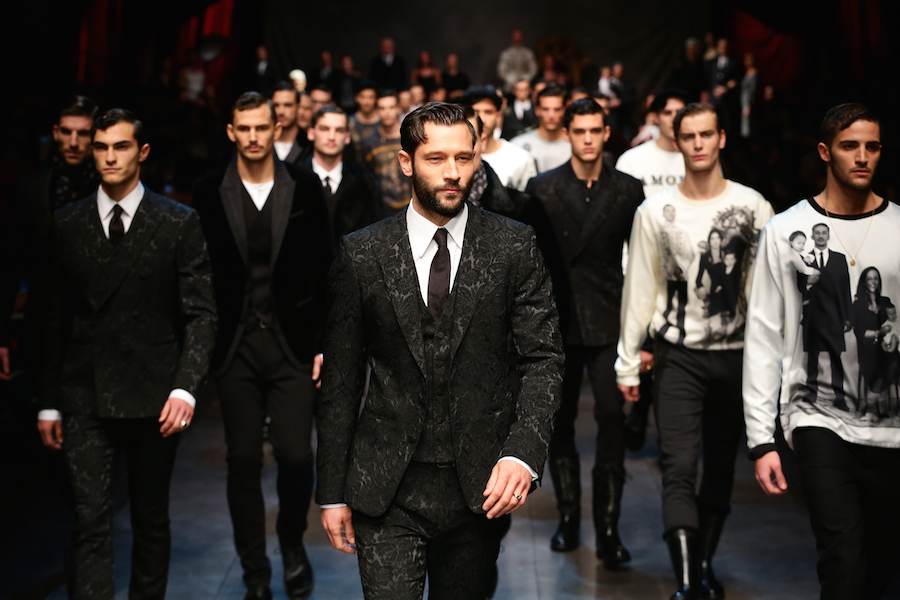 DOLCE&GABBANA - Runway - Milan Menswear Fashion Week Fall Winter 2015/2016