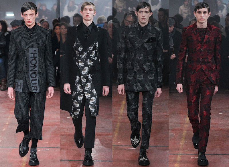 Alexander McQueen Menswear Fashion Show, Collection Fall Winter