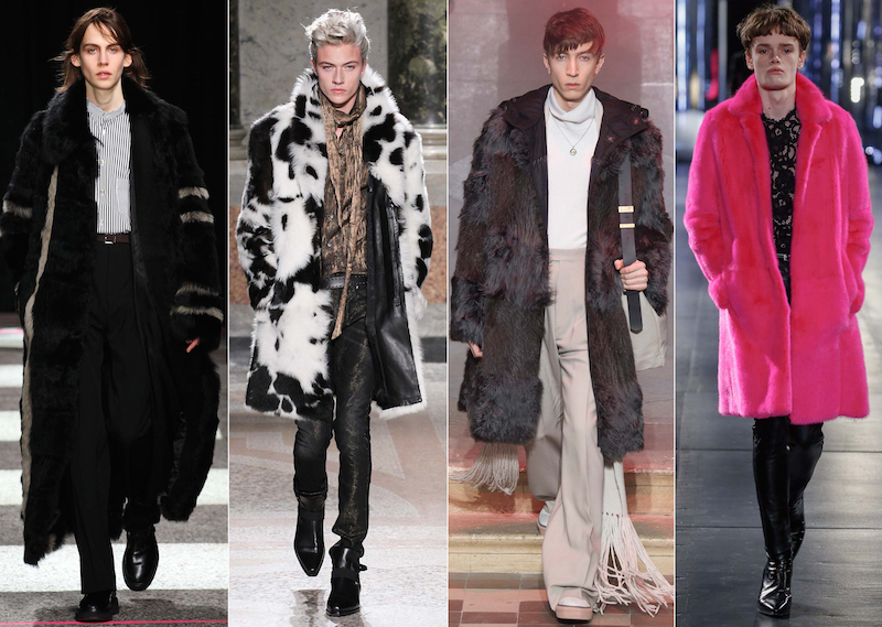 Luxe Fur - Paul Smith, Roberto Cavalli, Lanvin, Saint Laurent