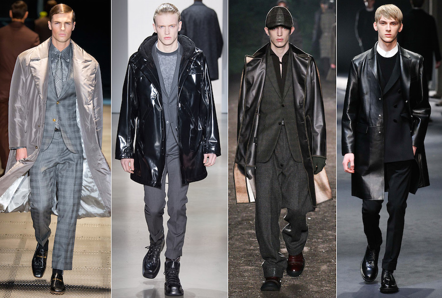 Techy Futuristic - Versace, Calvin Klein Collection, Ermenegildo Zegna, Neil Barrett