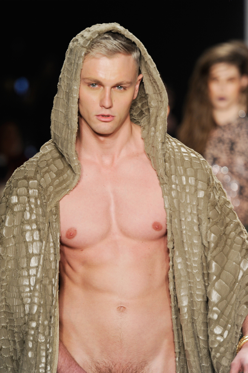 Nude Male Models On Runway