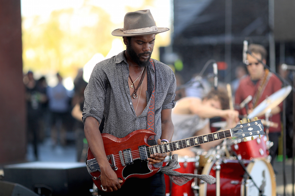 INDIO, CA - APRIL 16: Musician Gary Clark Jr. performs onstage during day 2 of the 2016 Coachella Valley Music & Arts Festival Weekend 1 at the Empire Polo Club on April 16, 2016 in Indio, California. (Photo by Christopher Polk/Getty Images for Coachella)